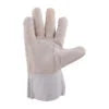 REBEL Tru Touch Chrome Leather Gloves Wrist Length - Pack of 12