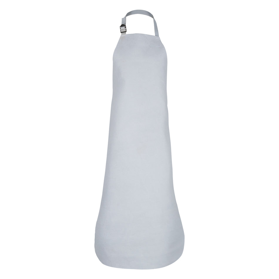 Chrome Leather Apron with Metal Buckles (120cm)
