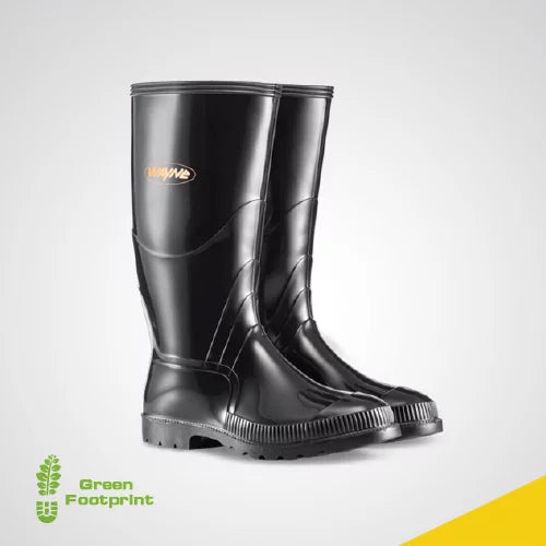 Wayne Duralight Ladies Gumboot NSTC - Black