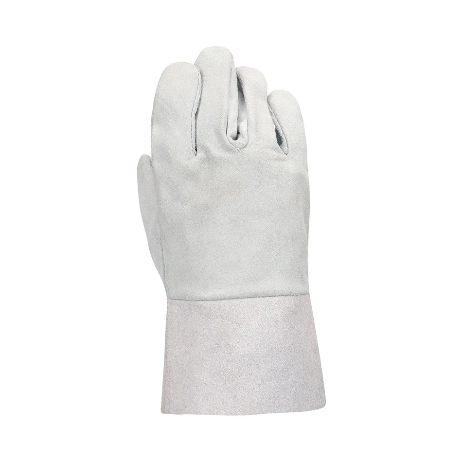 REBEL Tru Touch Chrome Leather Gloves Wrist Length - Pack of 12