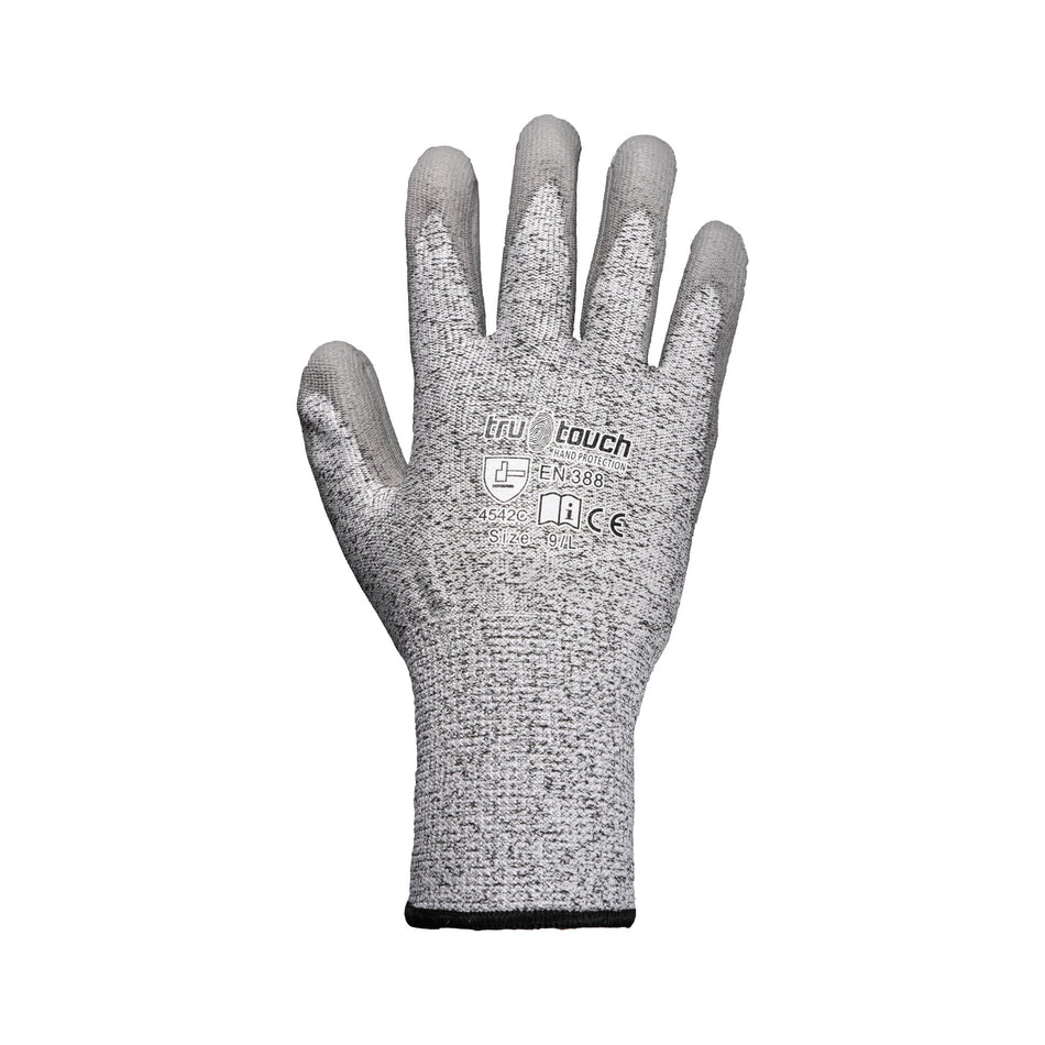 REBEL Tru Touch Cut 5 PU Wrist Gloves - Pack of 12