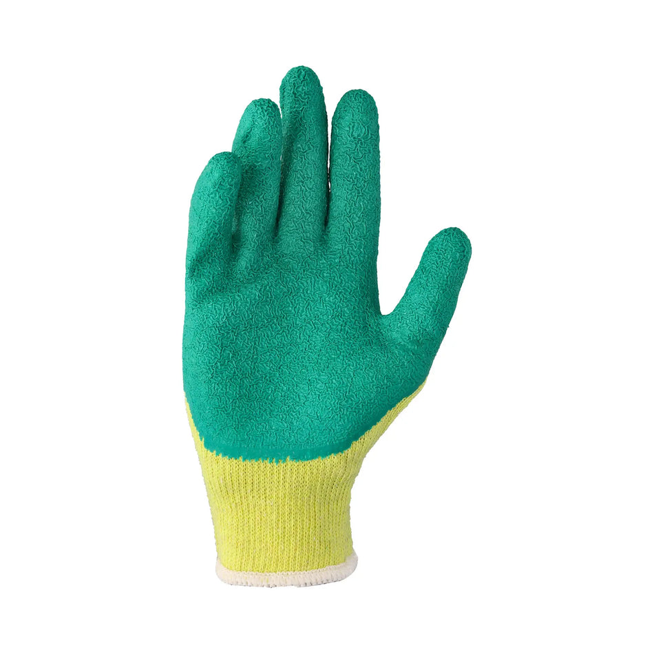 REBEL Tru Touch Green Latex Gloves - Pack of 12