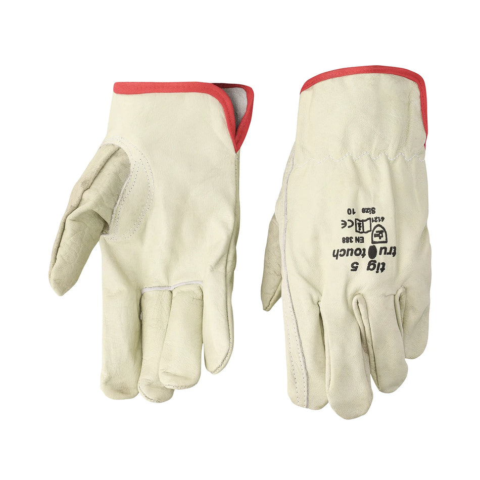 REBEL Tru Touch Tig Full Grain Leather Gloves - Pack of 12