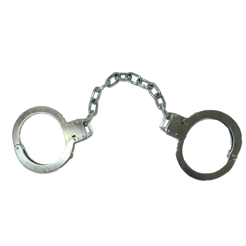 Leg Cuff - Chain Long Nickel Plated