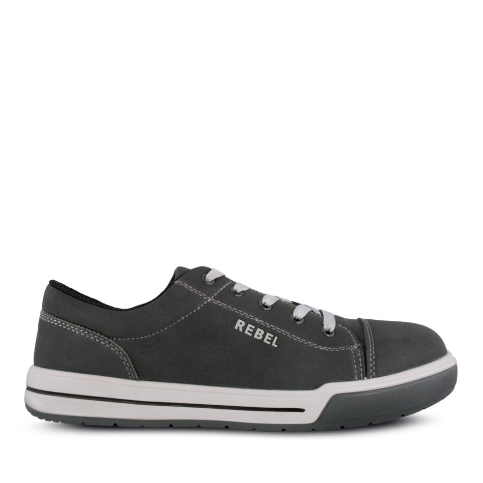 REBEL Lo Top Safety Shoe - Charcoal