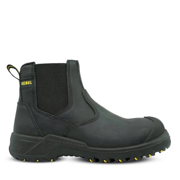 REBEL Crazy Horse Boot - Black