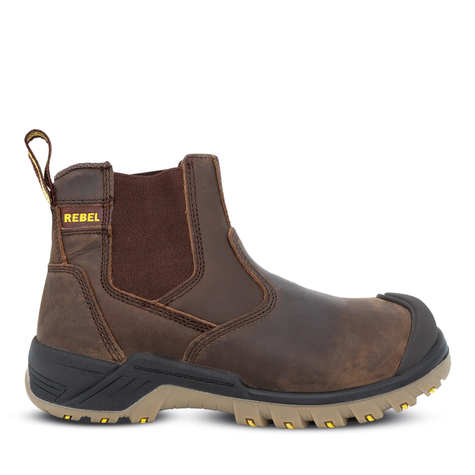 REBEL Crazy Horse Boot - Brown