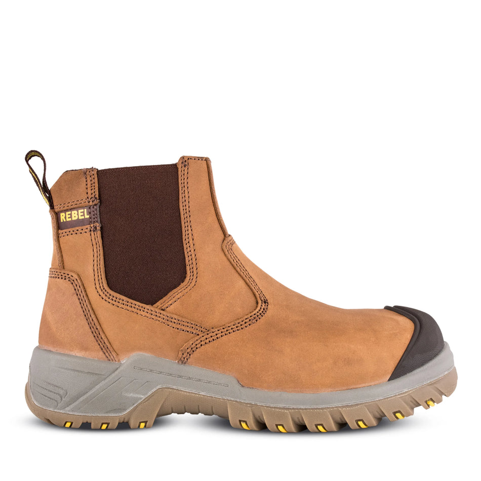 REBEL Crazy Horse Boot - Tan