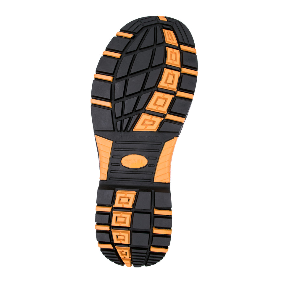 REBEL Rigger Work Boot - Dark Brown