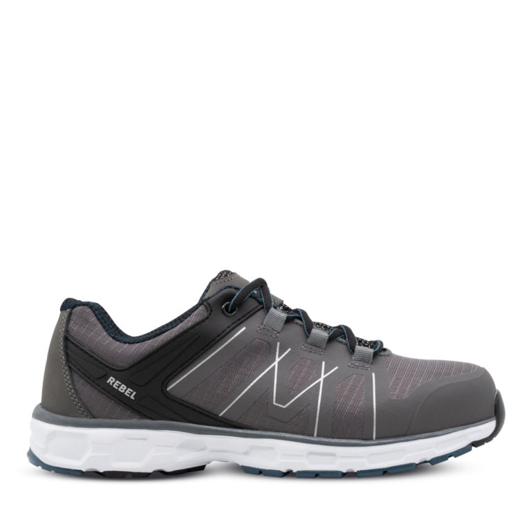 REBEL Men’s Light Industrial Shoe - Grey
