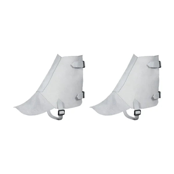 Chrome Leather Ankle Spats