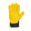 REBEL Tru Touch Chrome Leather Yellow Candy Superior Wrist Gloves - Pack of 12