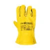 REBEL Tru Touch Yellow Lined Welders Superior Wrist Length Gloves - Pack of 12
