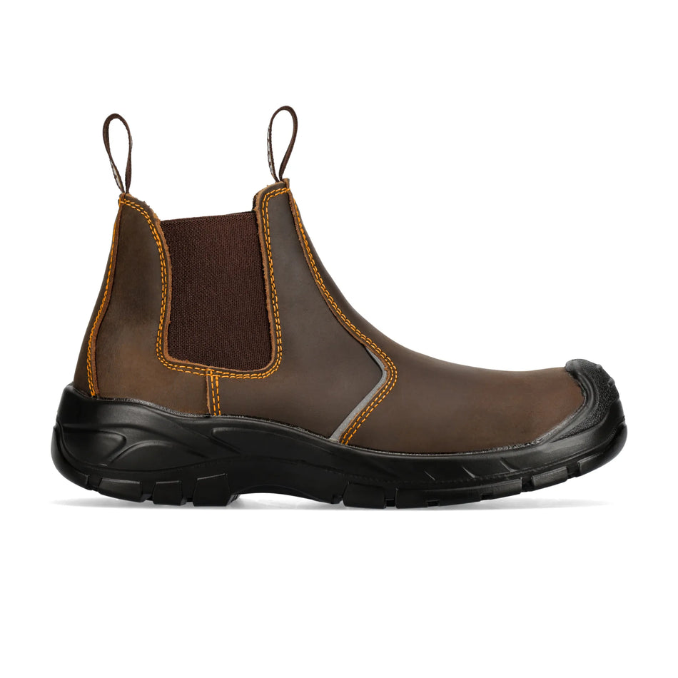 REBEL Anvil Chelsea Boot - Brown