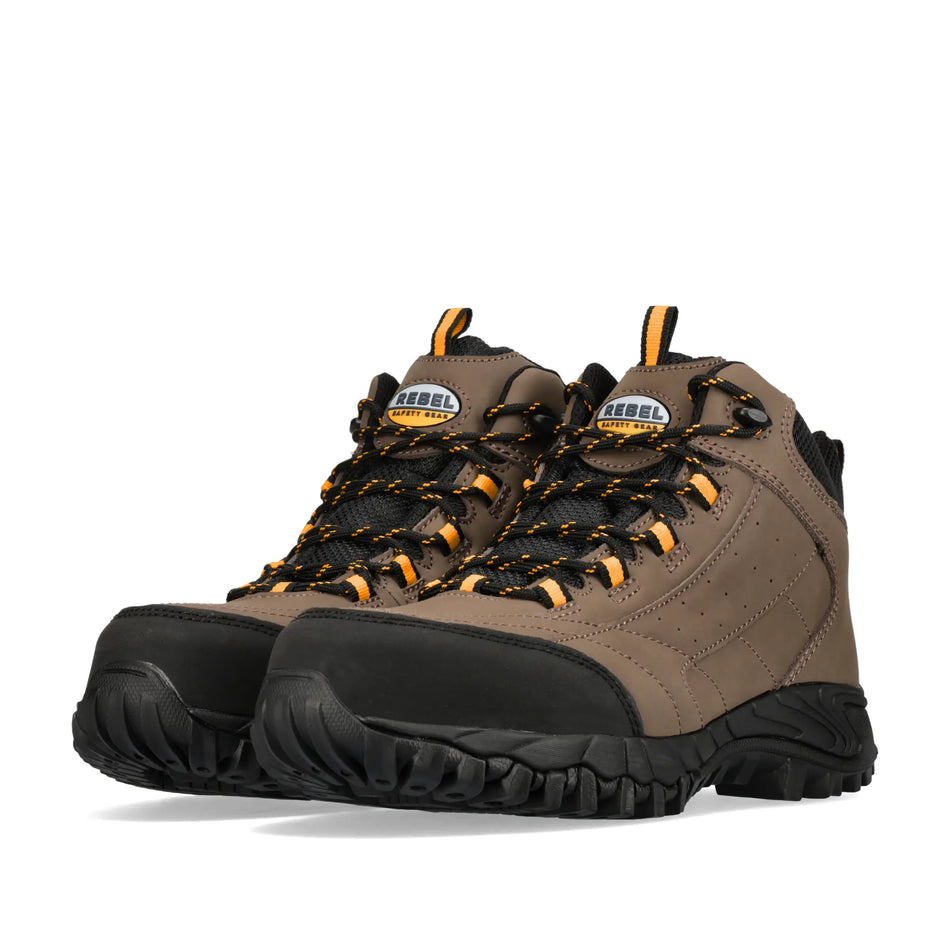 REBEL Expedition HI Safety Boot - Brown