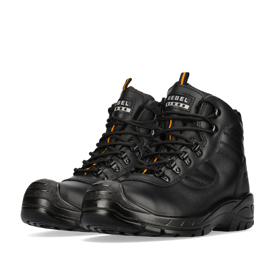 REBEL Hiker Hi Boot - Black