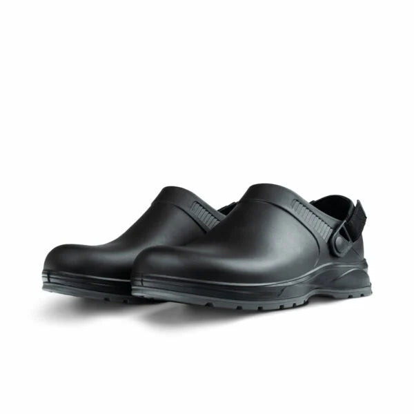 REBEL Cruiza Medi-Pro Slip-on Clog - Black and Grey