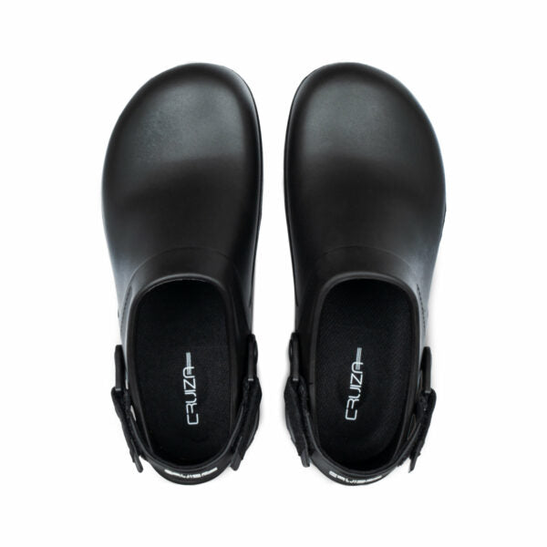 REBEL Cruiza Medi-Pro Slip-on Clog - Black and Grey