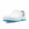 REBEL Cruiza Medi-Pro Slip-on Clog - White and Blue