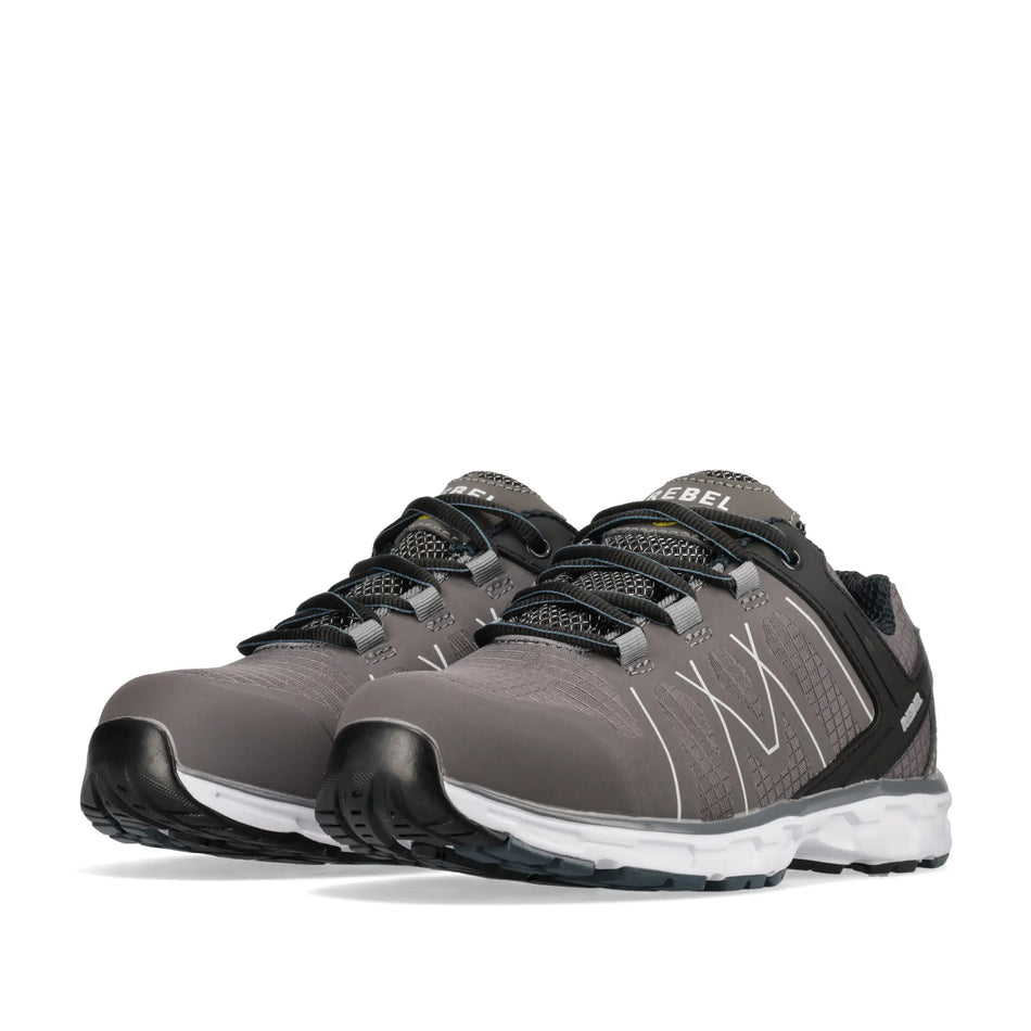 REBEL Men’s Light Industrial Shoe - Grey