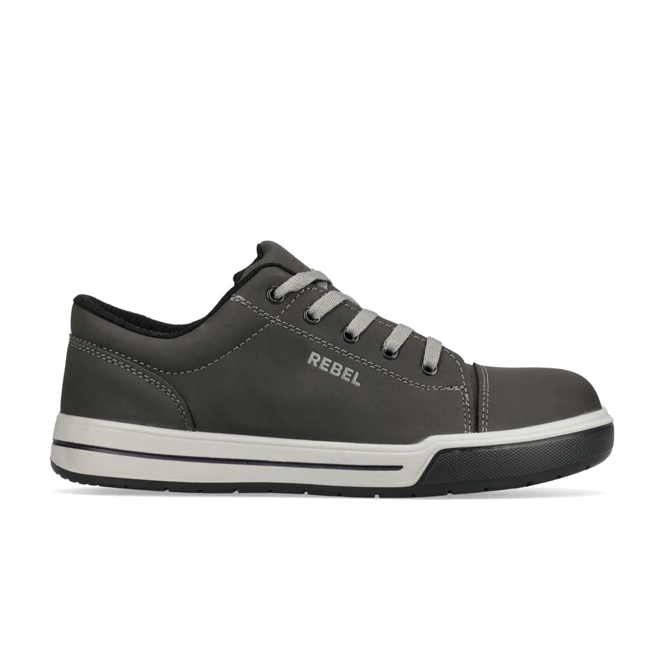 REBEL Lo Top Safety Shoe - Charcoal