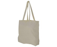 140g Cotton Gusset Tote Bag-0