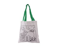 Mini Colour-In Design Cotton Bag-0
