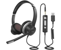 Mpow HC6 Business Wired Headset-0