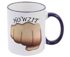 Emoji Howzit - Sublimation Mug-0
