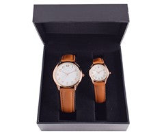 Classic Leatherette Watch Set-0