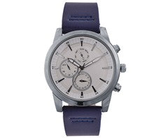 Mens Sporty PU Watch-0