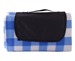 Foldable Fleece Picnic Blanket-0