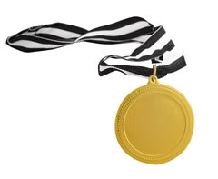 Gold Medal & Ribbon-0