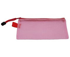 PVC Mesh Pencil Case-0