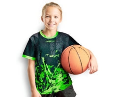 Custom Kids 3-4 - Crew Neck Sub T-Shirt-0