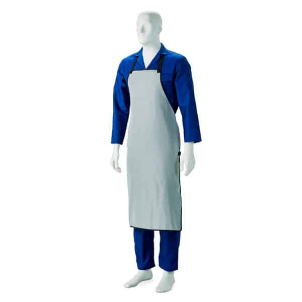 HEAT AND CUT RESISTANT APRON with ADJUSTABLE STRAPS