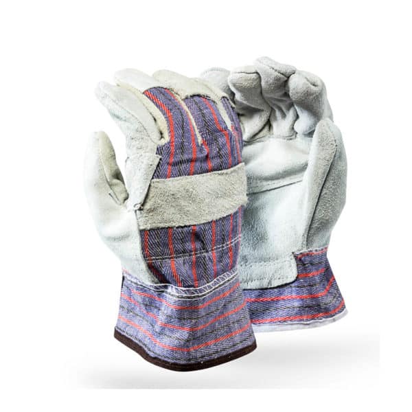 LEATHER GLOVES Chrome Candy, safety cuff