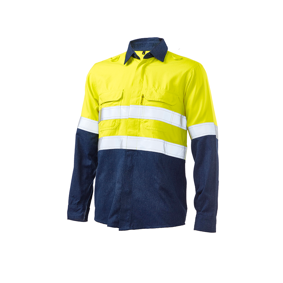 Modacrylic Hi-Viz Two Tone Shirt