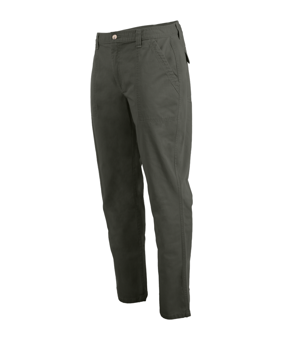 Gorongosa Flat Front Chino Trouser - With Utility Back Pockets