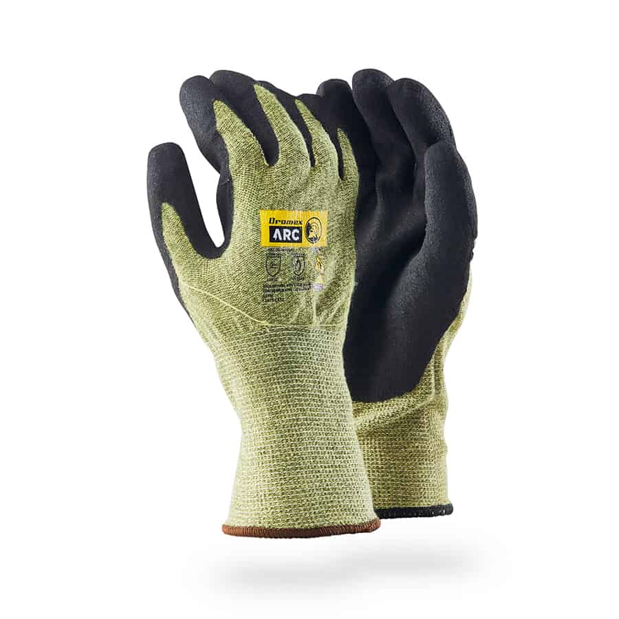DROMEX SYNTHETIC ARC GLOVES - 16.8 CAL BACK, 42.3 CAL FRONT